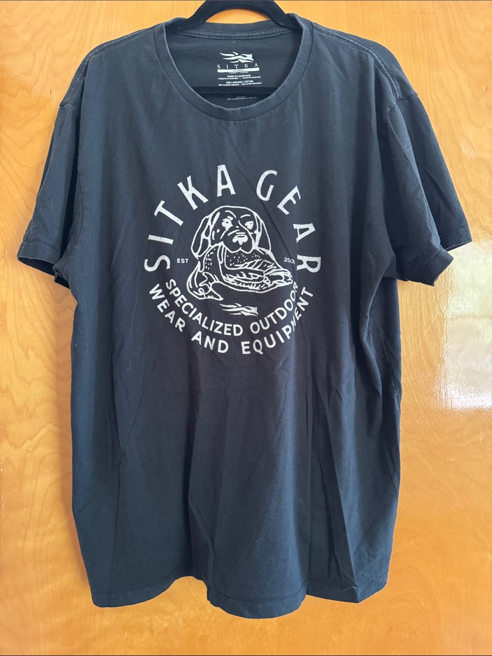 Men's Sitka Black Graphic Tee